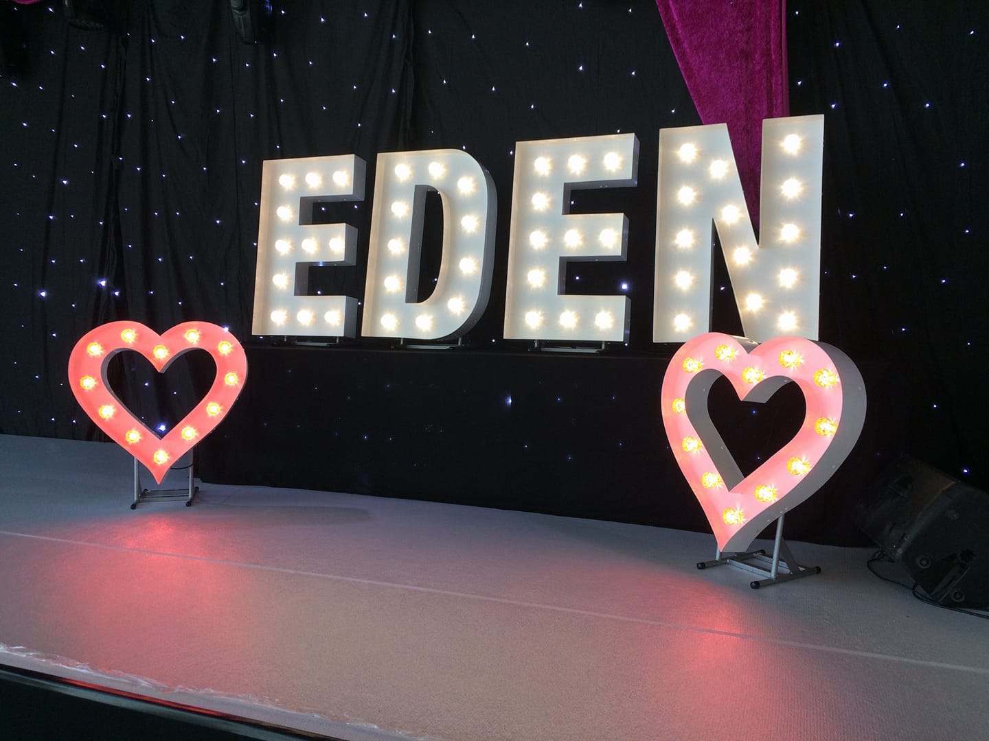 Image gallery marquee